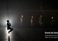Imatge de "Quiso negro", coreografia guanyadora del Premi de Dansa 2023. Fotografia: Jordi Vidal