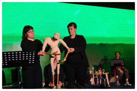 Lectura dramatitzada de "De azúcar" a Madrid. Imatge de Gonzalo Moreno