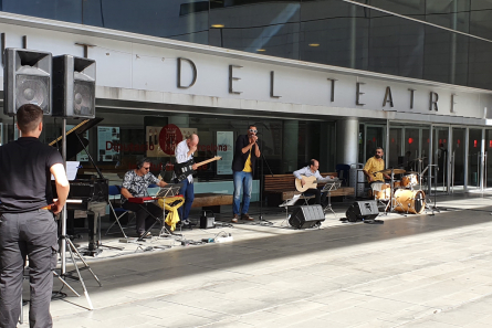 Actuació del col·lectiu d'instrumentistes a l'Atri