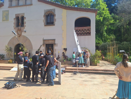 La gravació s'ha fet al Jardí Botànic Històric de Barcelona