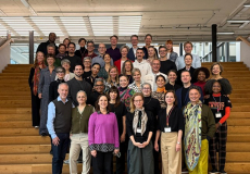 Imatge dels participants a la conferència Advance a Zurich, amb la presència de la directora del CPD Mariana Giustina i José Cruz del CPD