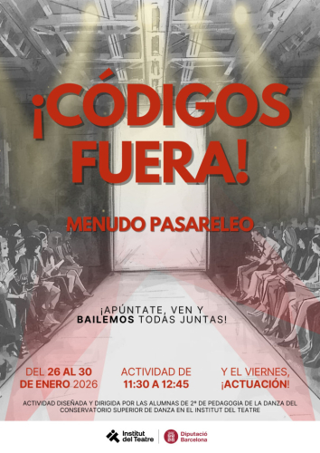 Cartell "Códigos fuera"