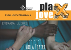 Cartell de l'obra NS, sorgida en el marc del projecte Interplaça