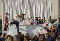 Grup A de Commedia dell'arte curs 2023-24. Imatge de José Luis Bravo