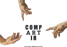 Cartell CompARTir creat pels alumnes de 2n de batxillerat del CPD