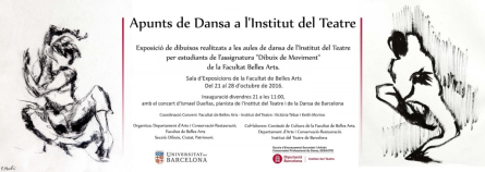 Exposició: Apunts de Dansa a l'Institut del Teatre