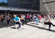 Celebració del DiD a l'atri el 2023