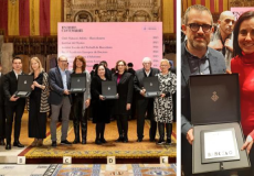 Acte de distinció d'entitat centenària de l'Ajuntament de Barcelona