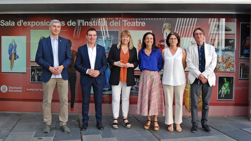 D'esquerra a dreta: Jordi Roca, Joan Carles Garcia Cañizares, Natàlia Garriga, Sílvia Ferrando, Anna Valls i Josep Vives