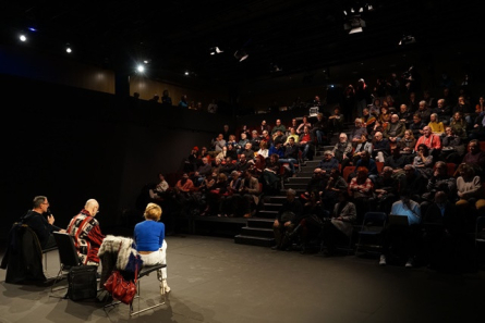 L'acte s'ha dut a terme al Teatre Estudi de l'Institut del Teatre. Fotografia: Jesús Atienza