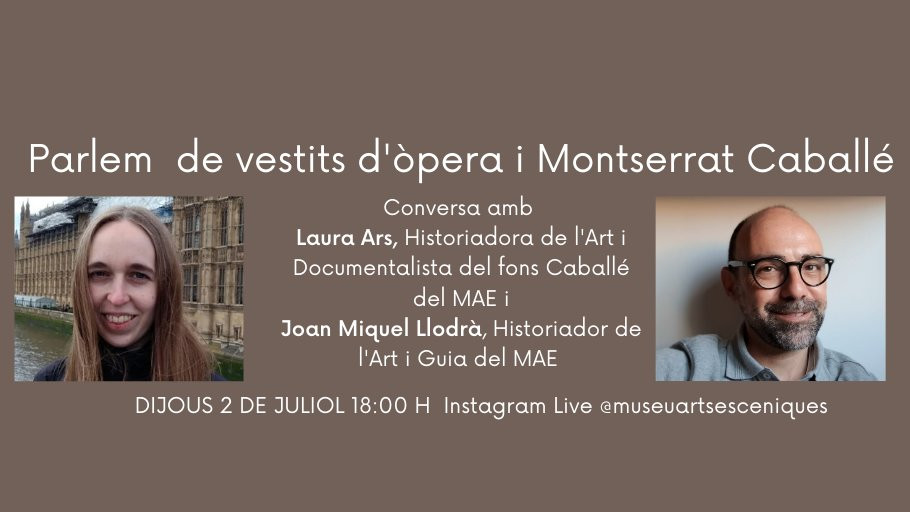Xerrada Parlem de vestits d'òpera i Montserrat Caballé