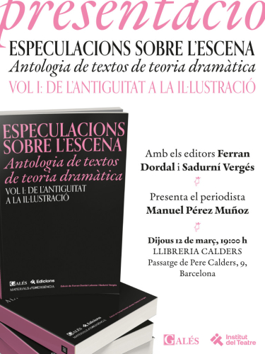Presentació llibre Especulacions