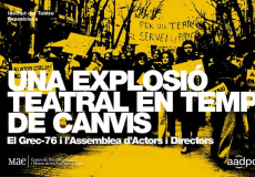 L'exposició es podrà visitar fins a l'abril de 2025 al vestíbul de l'Institut del Teatre
