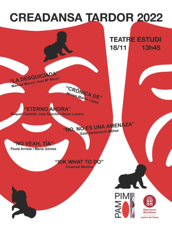 Creadansa tardor 22. Cartell realitzat per l'alumnat