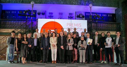 Tots els guardonats en l'edició d'aquest 2024. Fotografia: Serra d'Or