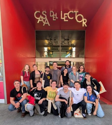 Lectura dramatitzada de "De azúcar" a Madrid. Imatge de Gonzalo Moreno