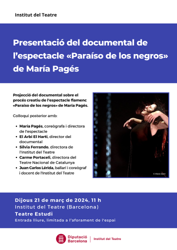 Cartell documental Paraíso de los negros