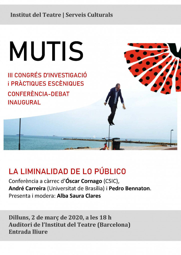 Festival Mutis 2020. Conferència inaugural