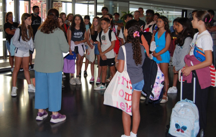 Arribada dels nous alumnes que inicien els estudis al CPD aquest curs 2024-25