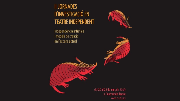 Cartell II Jornades d'investigació en teatre independent