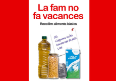 Campanya «La fam no fa vacances» 2018