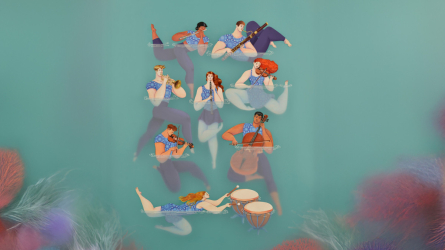 Música en Dansa. Il·lustració de Sonia Alins