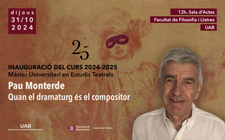 Conferència inaugural del MUET curs 24-25