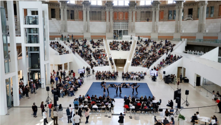 Imatge del Museu Dansat 2024 a la Sala Oval
