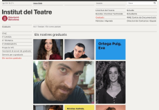 Secció web els nostres graduats