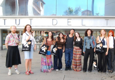 Alguns dels alumnes internacionals arribats a l'Institut del Teatre