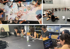 Imatges de les primeres sessions dels postgraus de l'IT curs 25-26