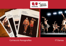 IT Dansa i la col·lecció Paragrafies, mencions especials dels Premis de la Crítica
