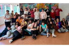 Foto del grup de l'àrea de l'Art de la Fundació Catalònia