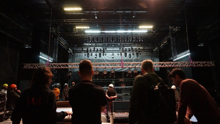 Muntatge d'un taller de l'ESTAE