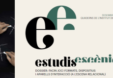 Portada de la revista estudis escènics número 46