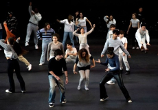 Imatge d'un assaig del Tot Dansa del 2025 al Mercat de les Flors