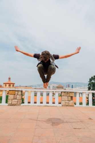 Pràctiques escèniques. Funció dels graduats 2017-18. Fotografia de Mariona Olmos