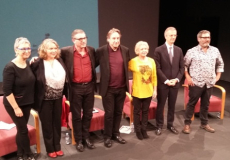 Foto de família - Presentació Festival de Teatre en Francès Institut del Teatre