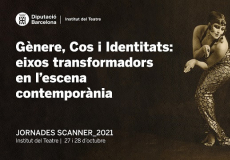 Les Jornades Scanner seran els dies 27 i 28 d'octubre. Foto del cartell de Tòrtola Valencia. La serp, 1915. Fons MAE. Centre de Documentació i Museu de les Arts escèniques