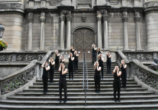 Assaig de la coreografia dels alumnes del CSD al Sismògraf 2019