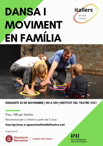 Taller de dansa i moviment en família