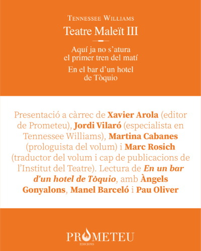 Presentació 3r volum Tennessee