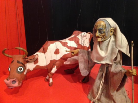 marionetes de l'espectacle “Les mongetes màgiques”