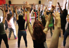 Projecte de dansa a la presó Wad Ras, realitzat el curs 2018-2019 per estudiants del Conservatori Superior de Dansa