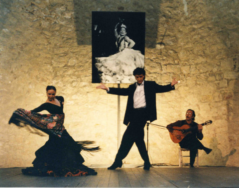 Actes d'homenatge de l'Institut del Teatre a Carmen Amaya ©Josep Ros Ribas. MAE. Institut del Teatre.